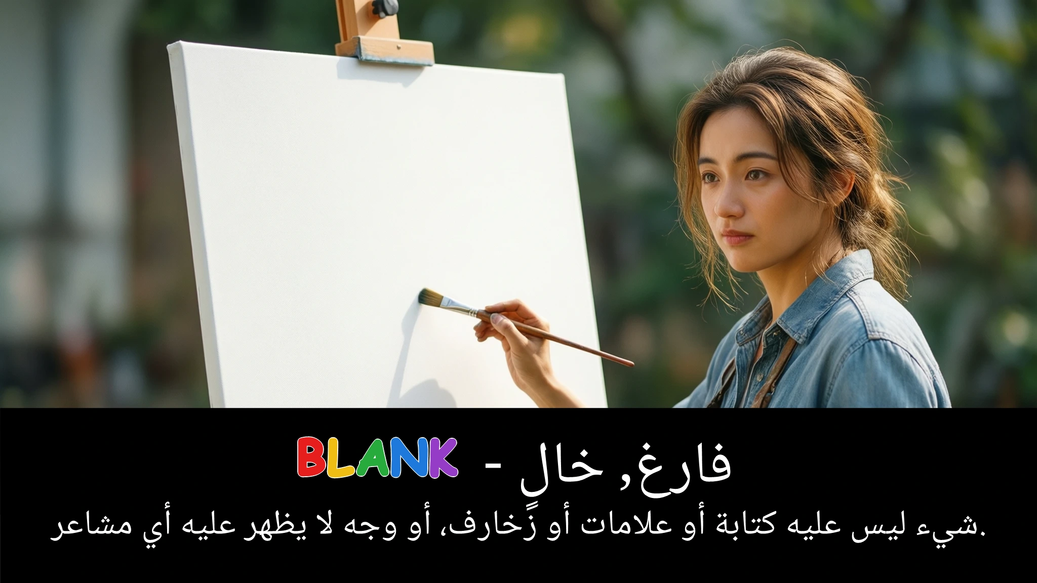 Arabic Illustration for blank